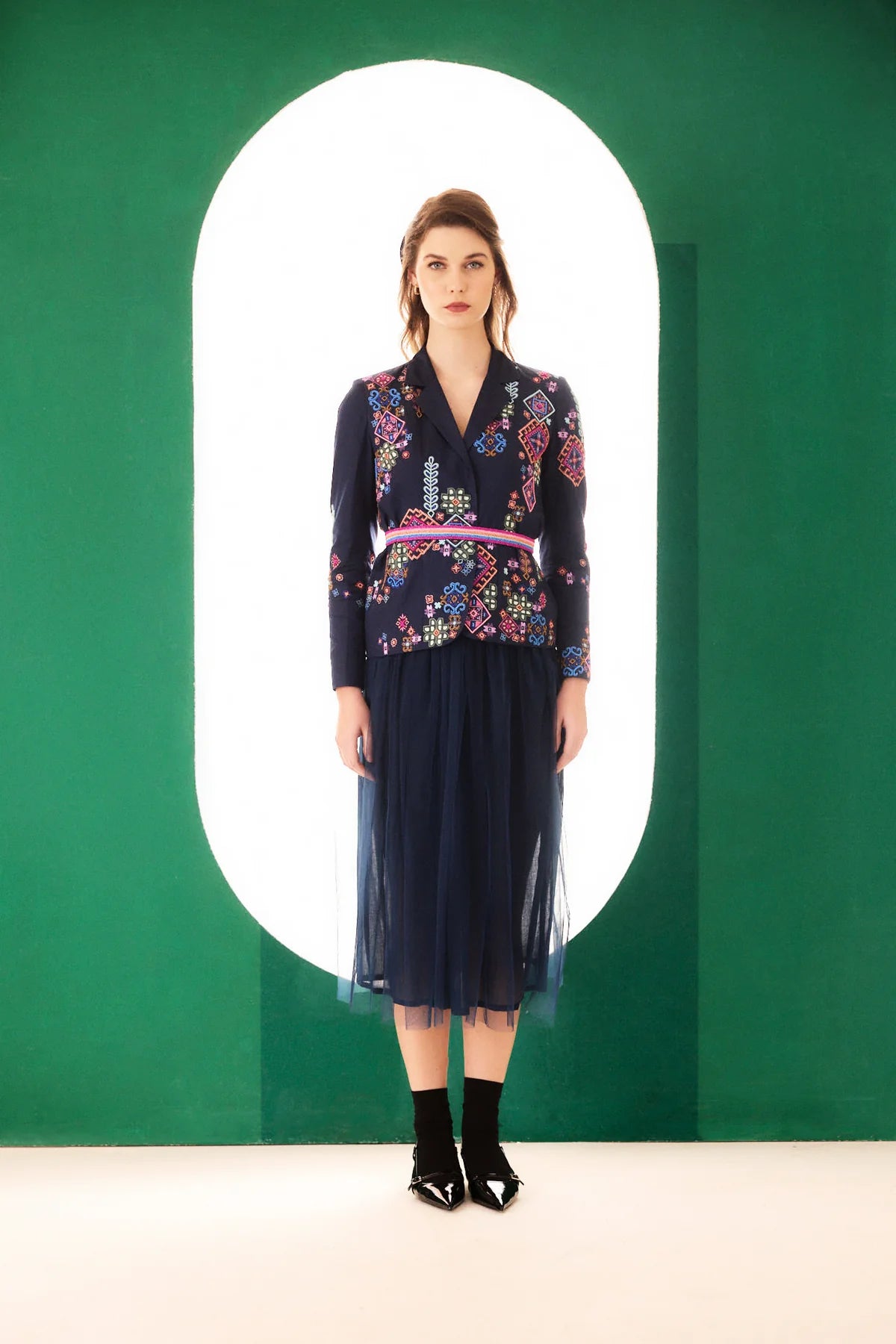 Navy Blue Idealist Jacket