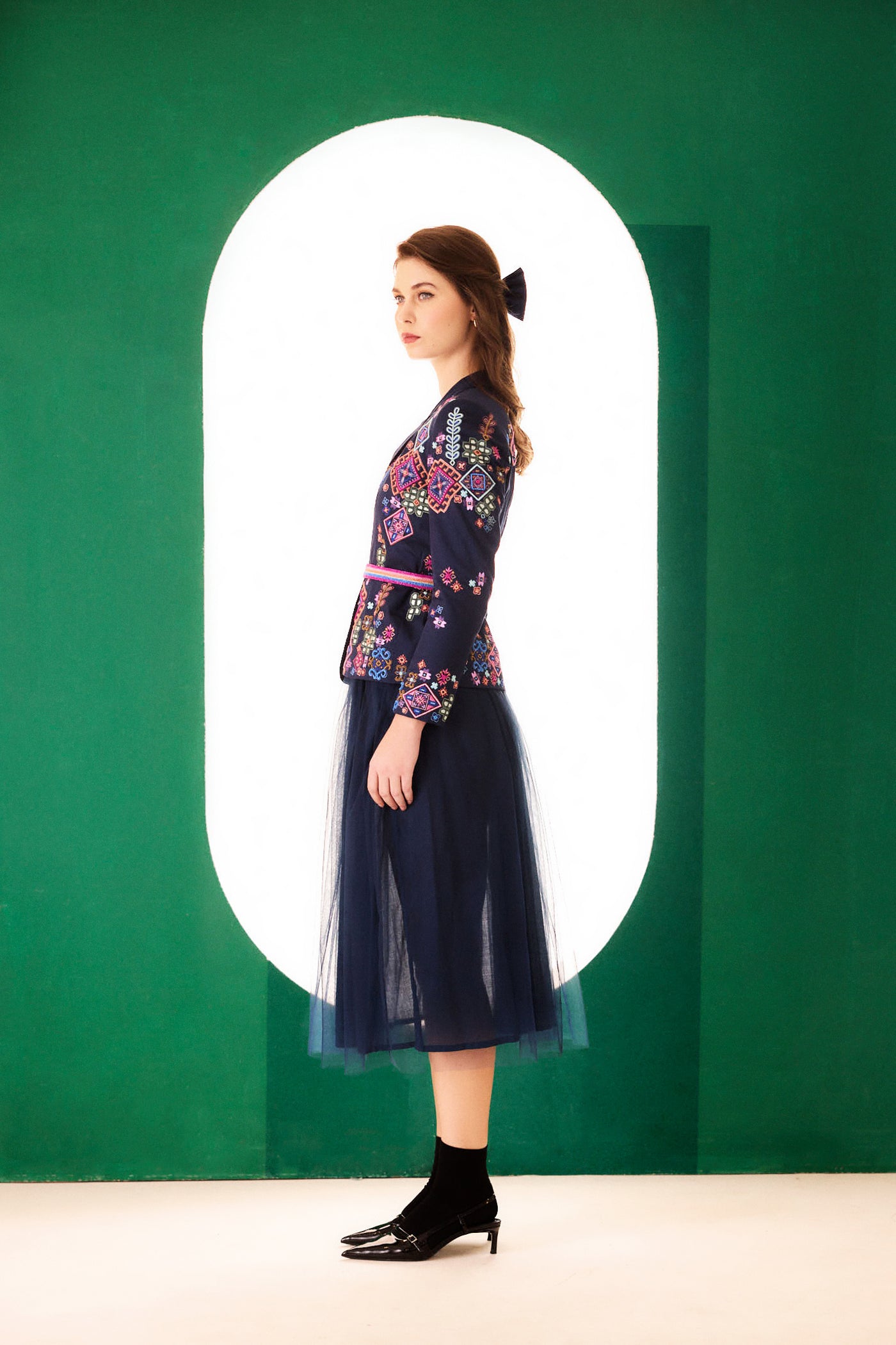 Navy Blue Idealist Jacket (Short One)