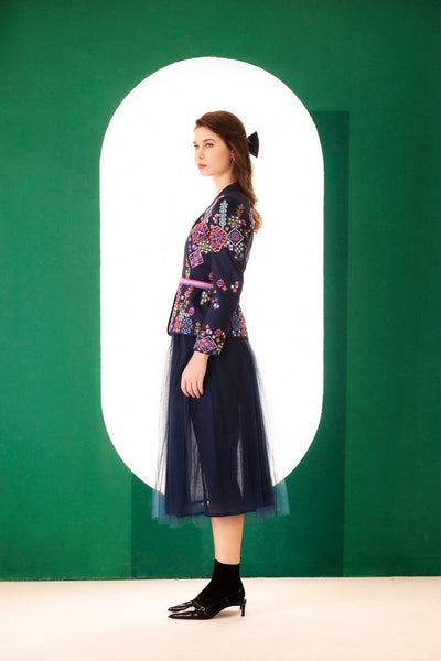 Navy Blue Idealist Jacket (Short One)