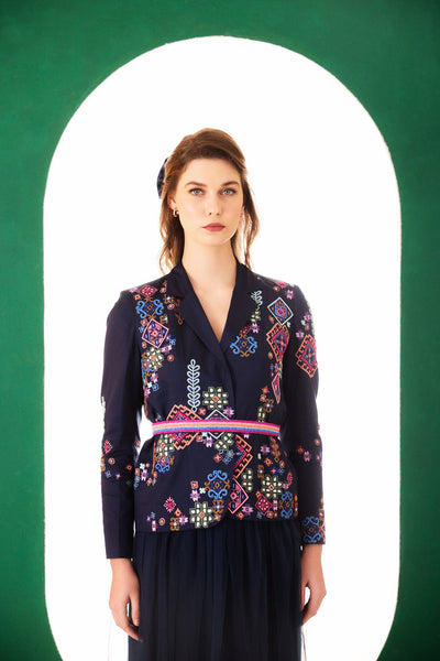 Navy Blue Idealist Jacket (Short One)