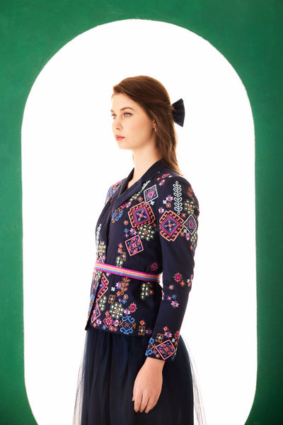 Navy Blue Idealist Jacket (Short One)