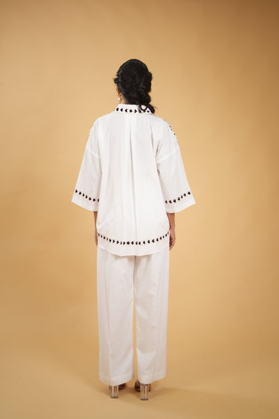 Blossom Embroidered Floral Shirt