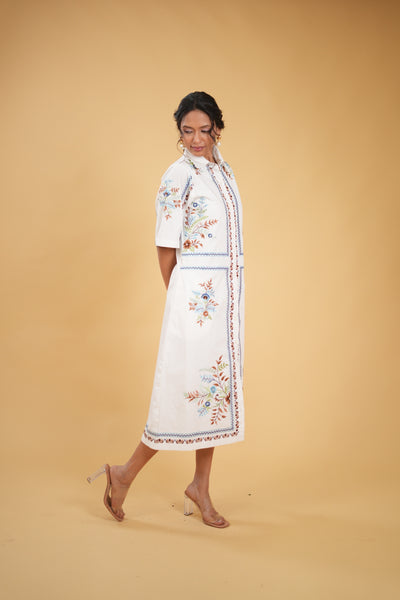 Iris Breeze Shirt Dress