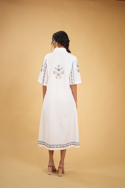Iris Breeze Shirt Dress