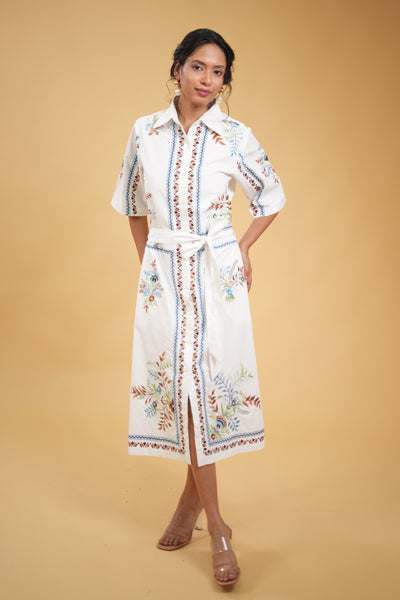 Iris Breeze Shirt Dress