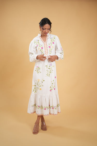 Orchid Whisper Long Dress