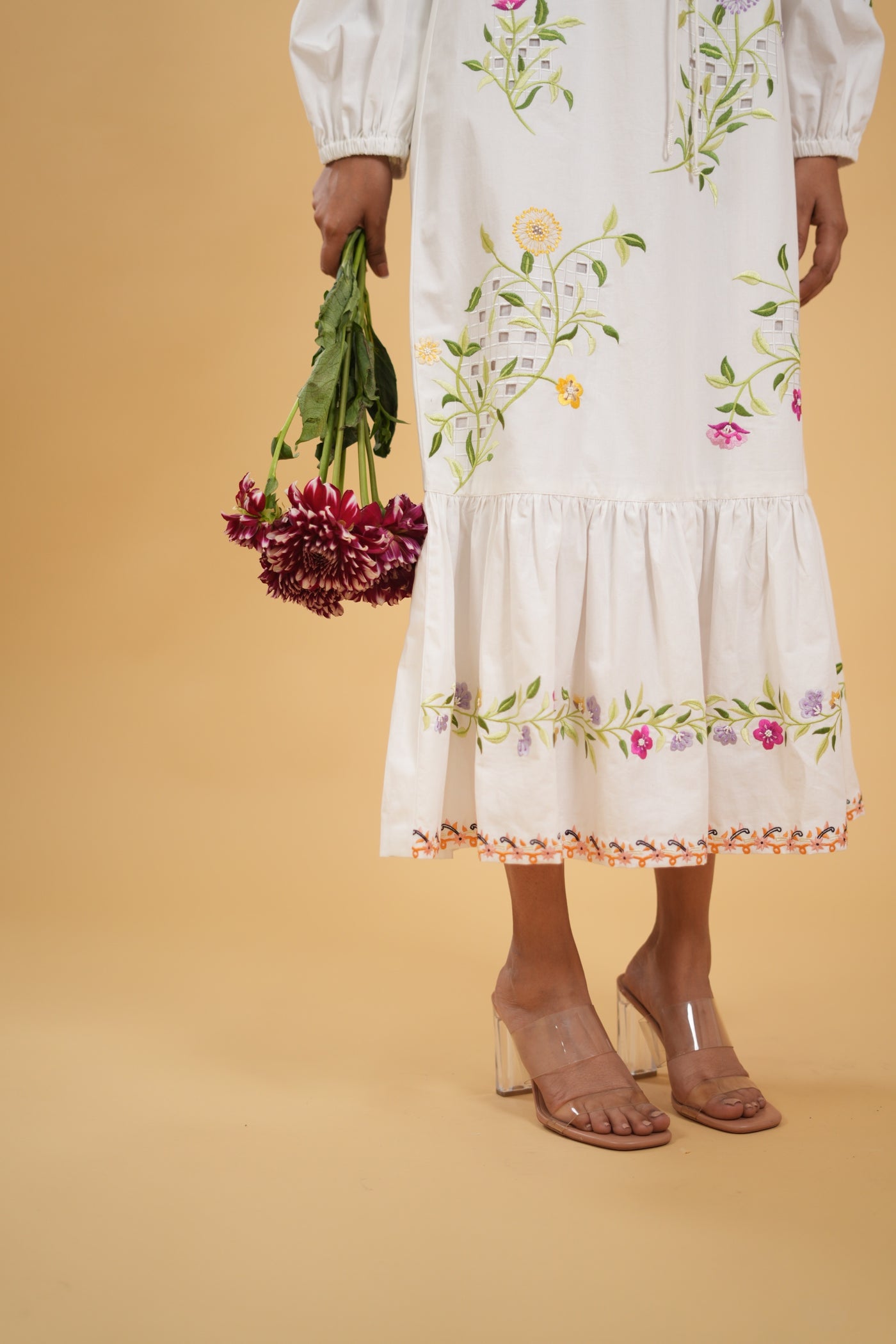 Orchid Whisper Long Dress