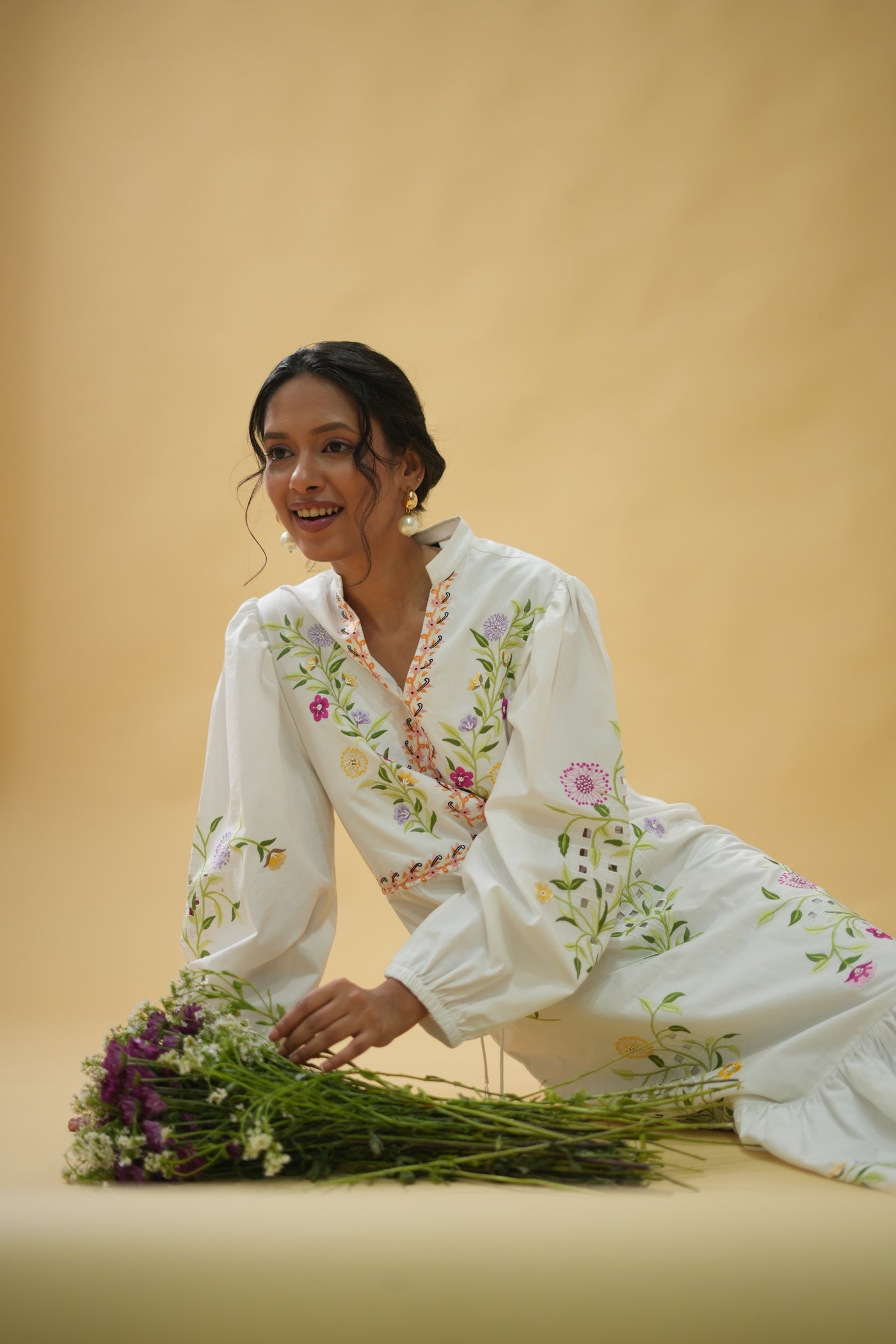 Orchid Whisper Long Dress
