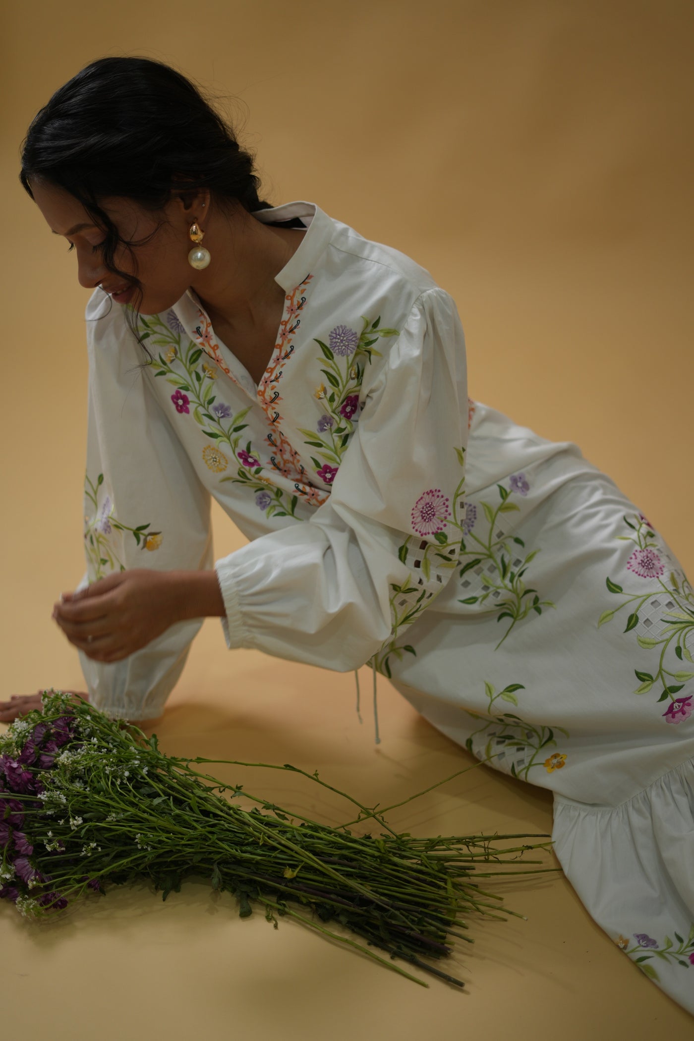 Orchid Whisper Long Dress