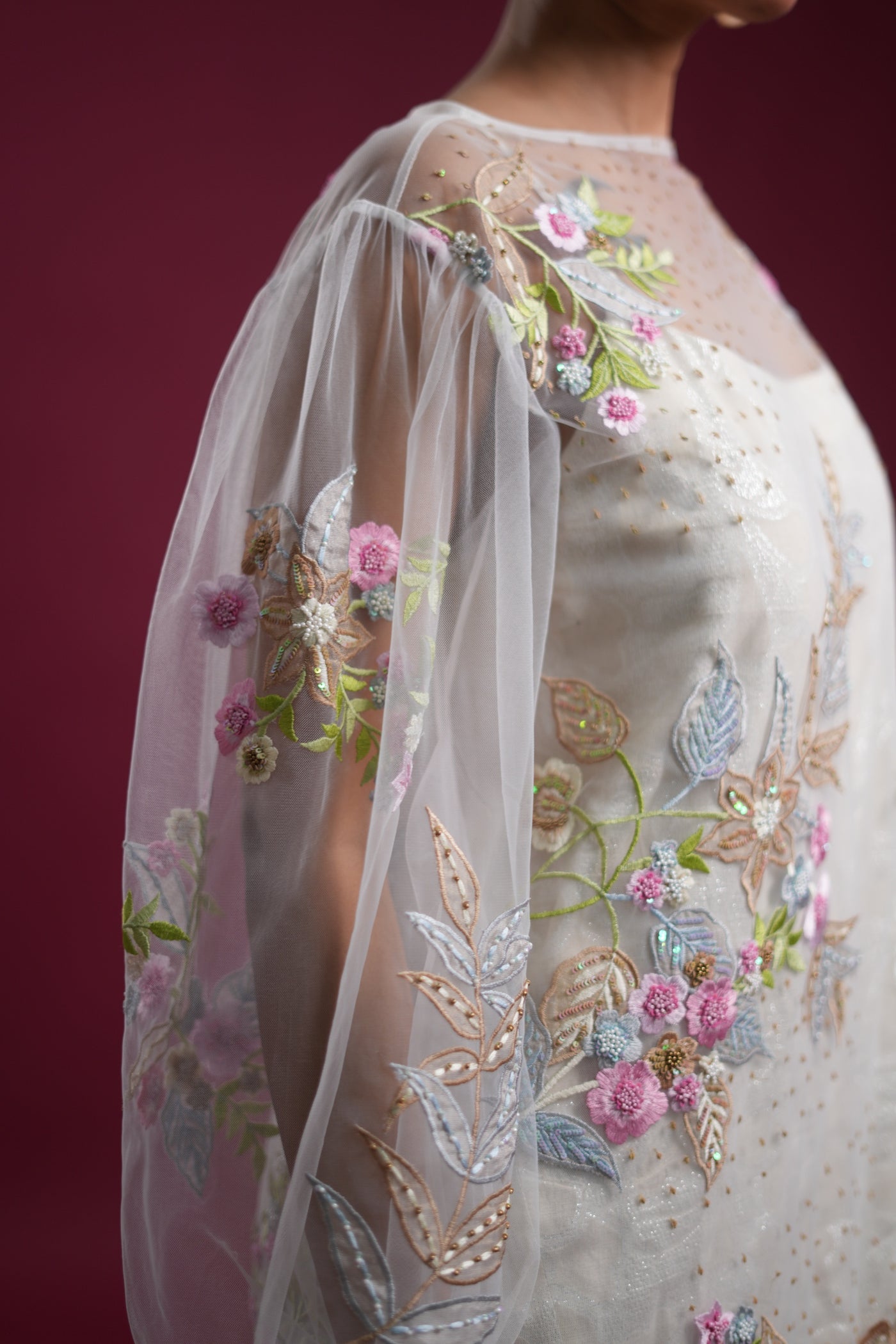 Lily Veil Long Dress