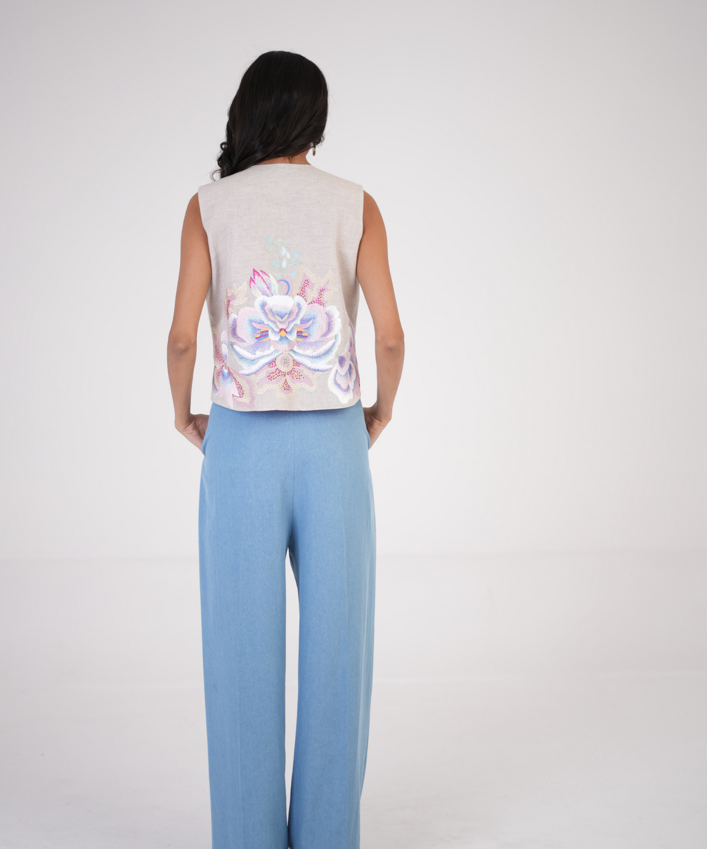 Classic Straight Denim Pants