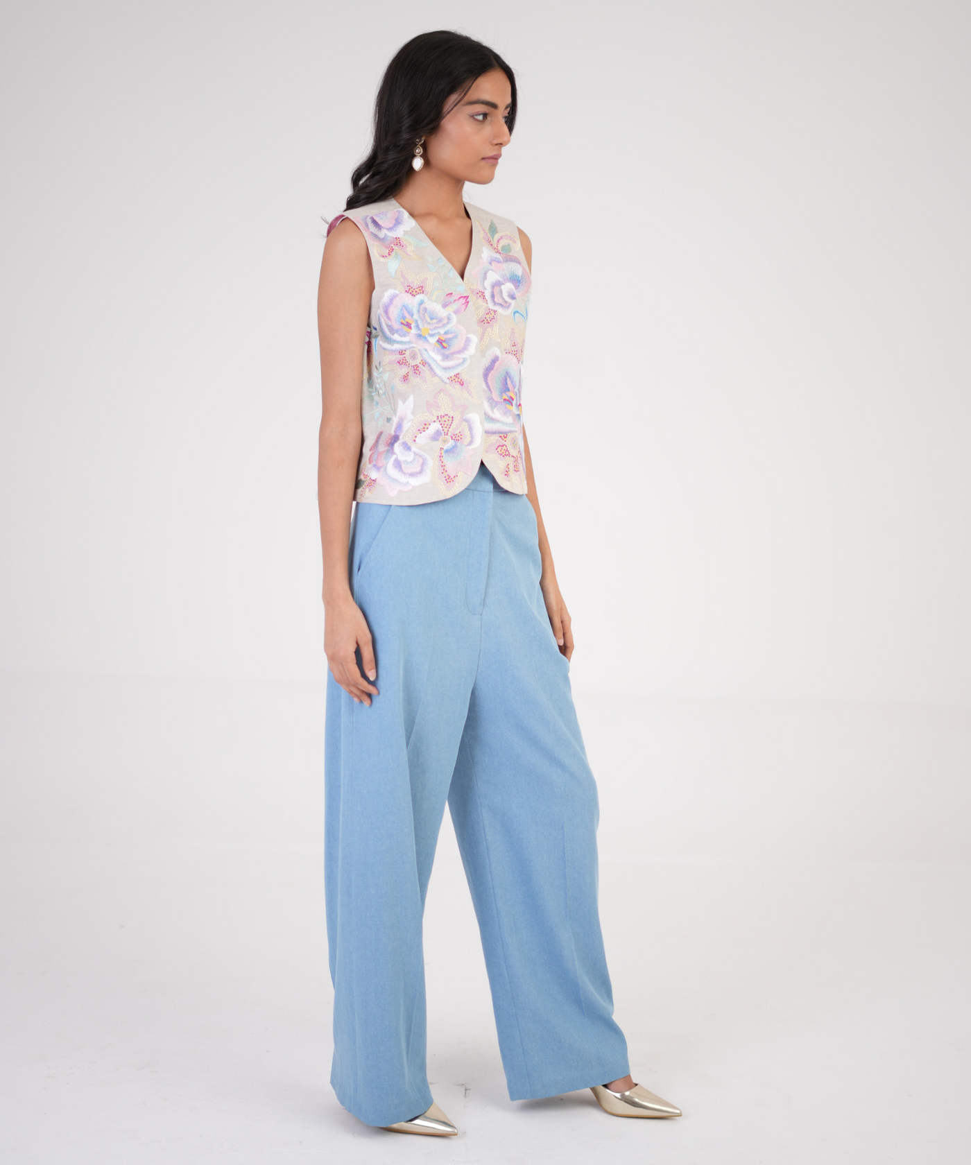 Classic Straight Denim Pants