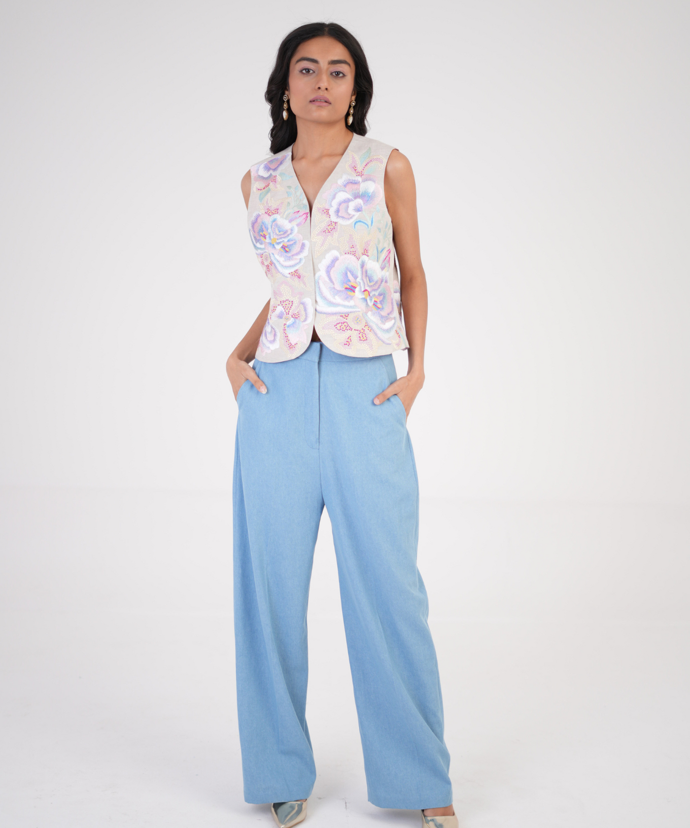 Classic Straight Denim Pants