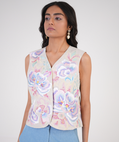 Floral Melody Waistcoat