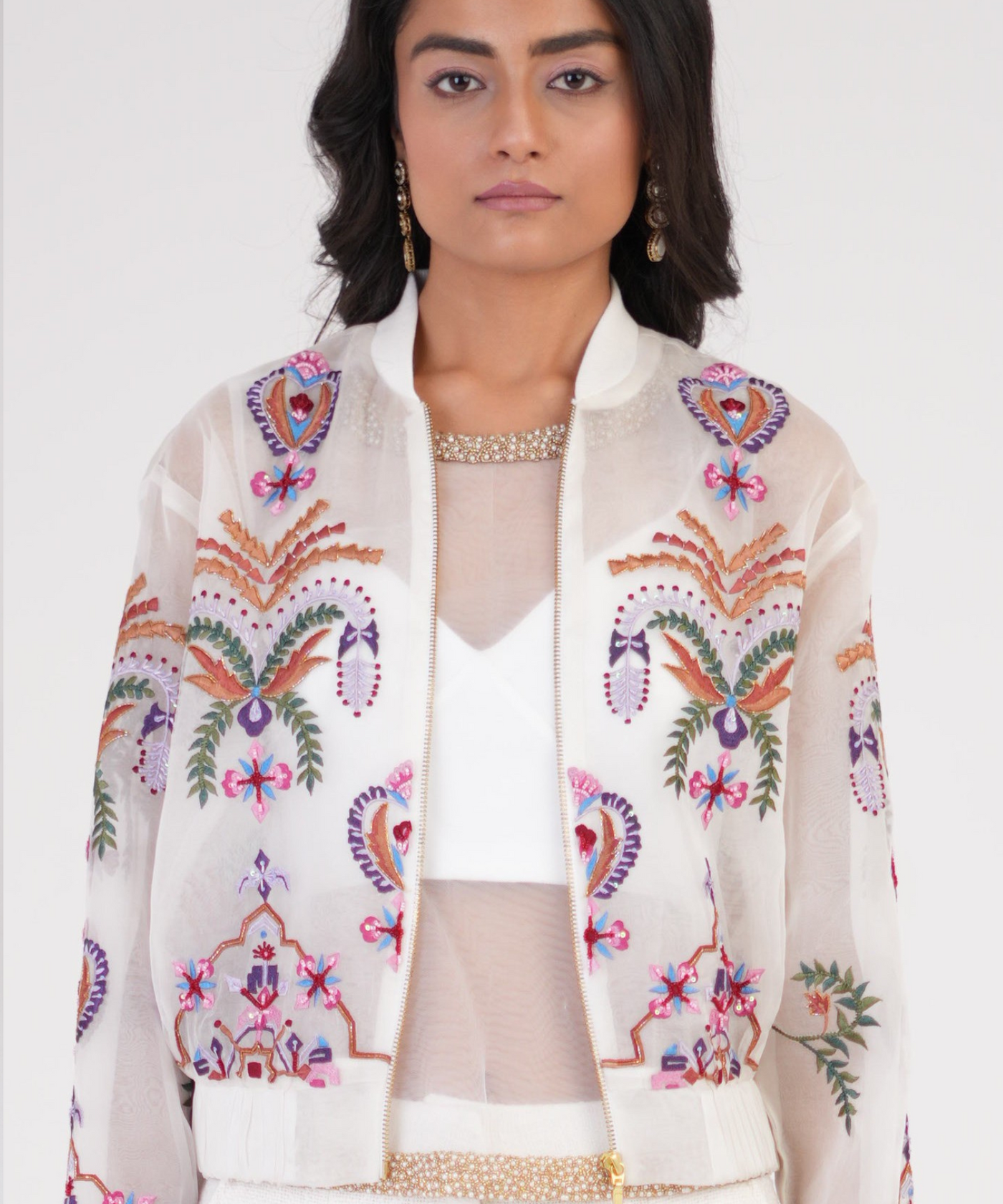 Artisan bomber jacket