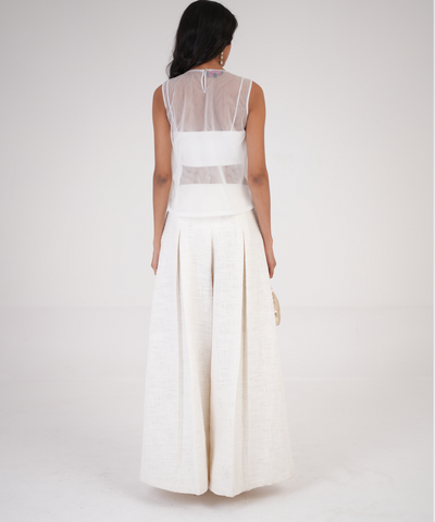 Hand-Crafted Structured Pant