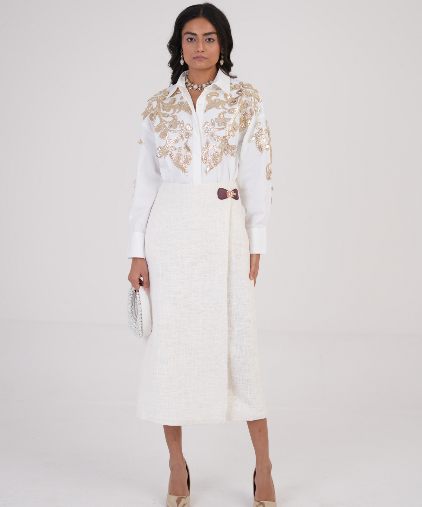 Sophisticated Wrap Skirt