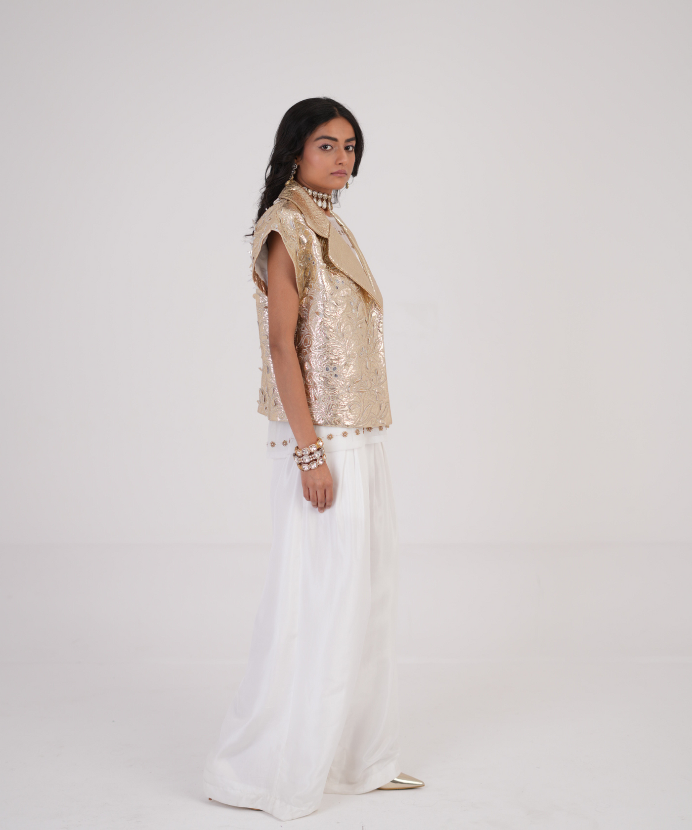 Moon Bloom Jacket with Cutwork