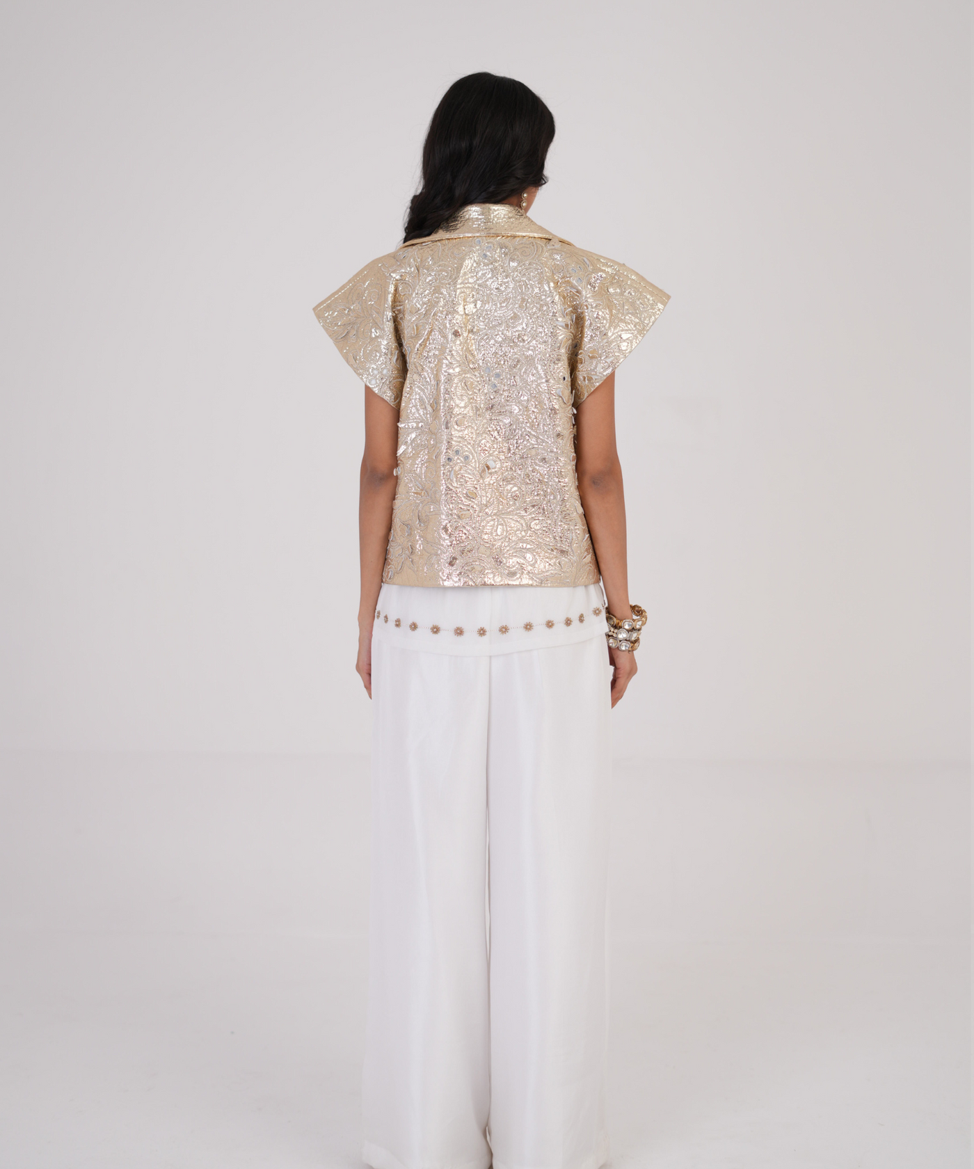 Moon Bloom Jacket with Cutwork