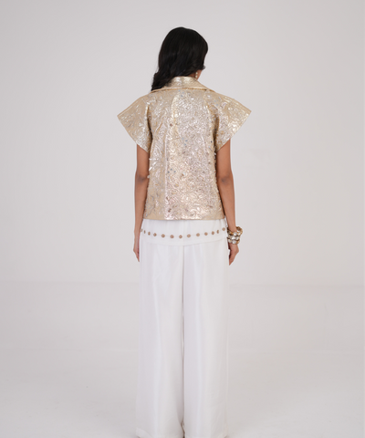 Moon Bloom Jacket with Cutwork