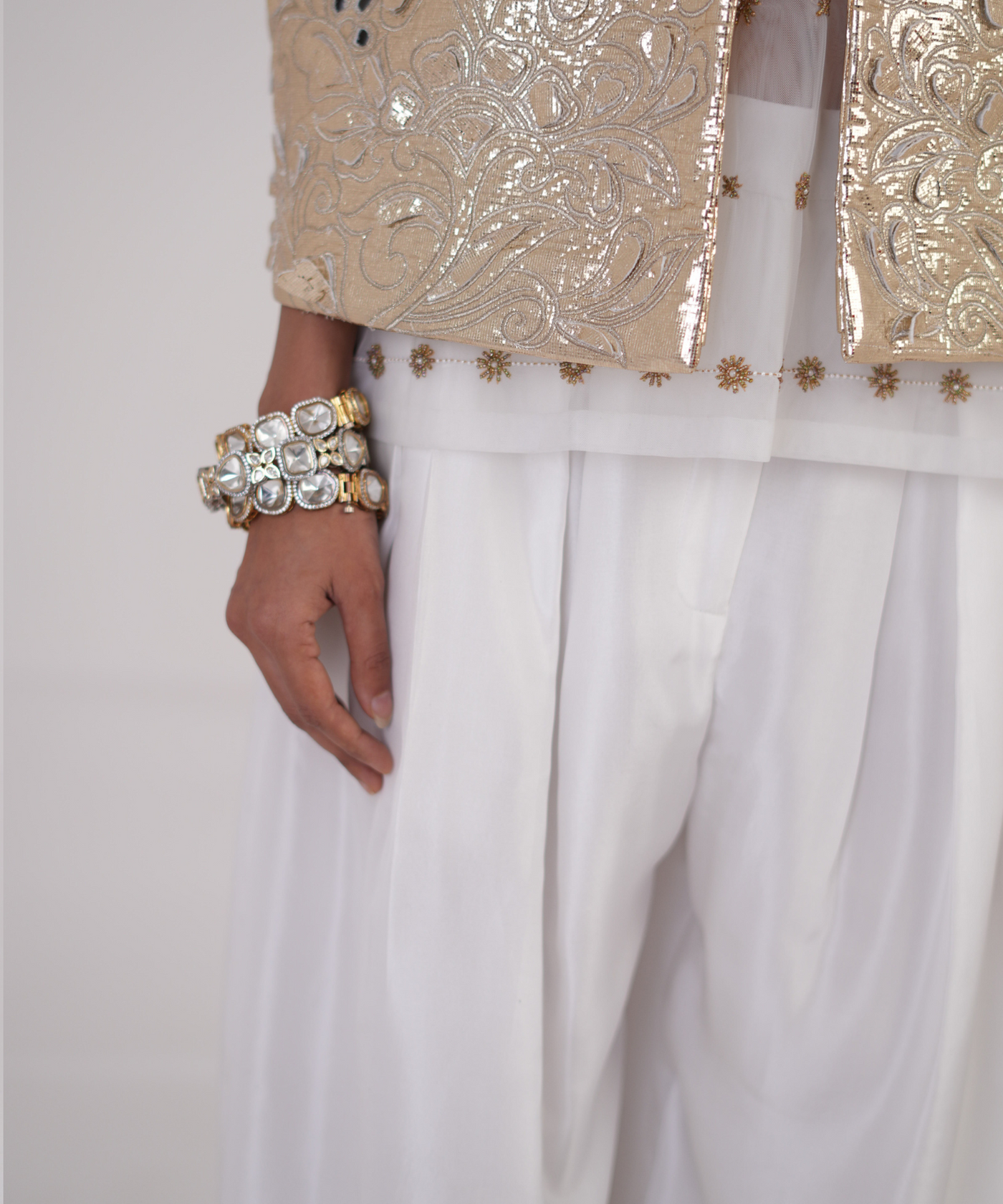 Moon Bloom Jacket with Cutwork