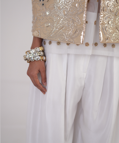Moon Bloom Jacket with Cutwork