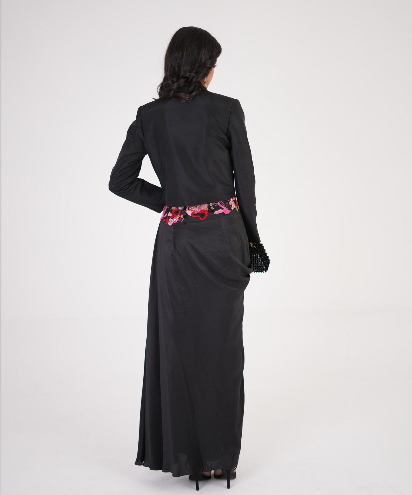 Embroidered Muse Jacket & Skirt Set