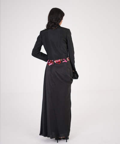 Embroidered Muse Jacket & Skirt Set