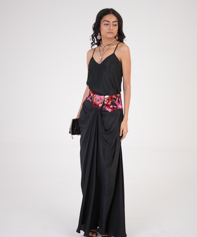 Embroidered Muse Jacket & Skirt Set