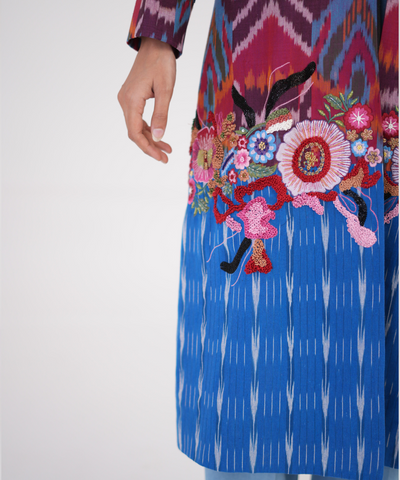 Printed Legacy Long Jacket