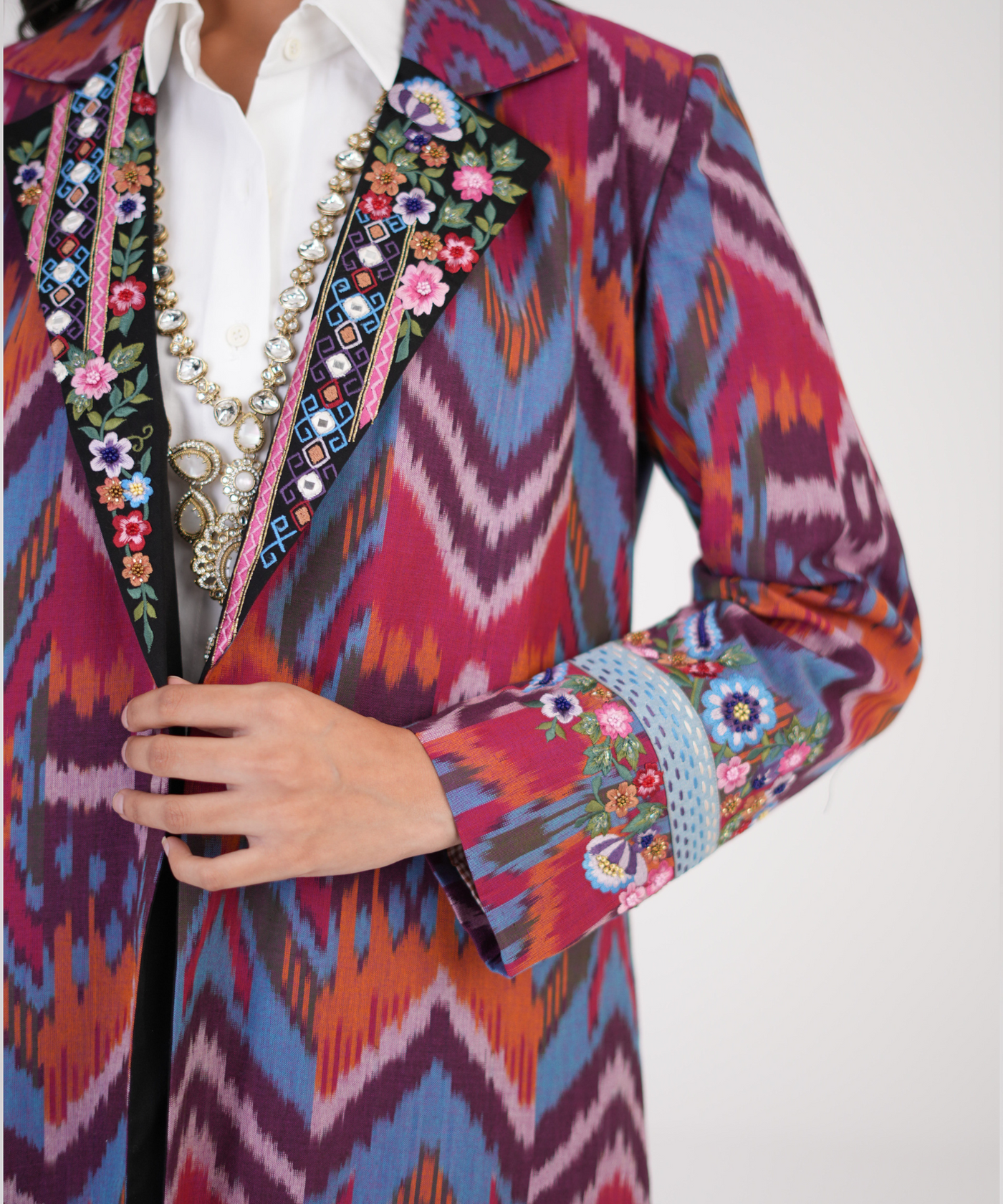 Printed Legacy Long Jacket