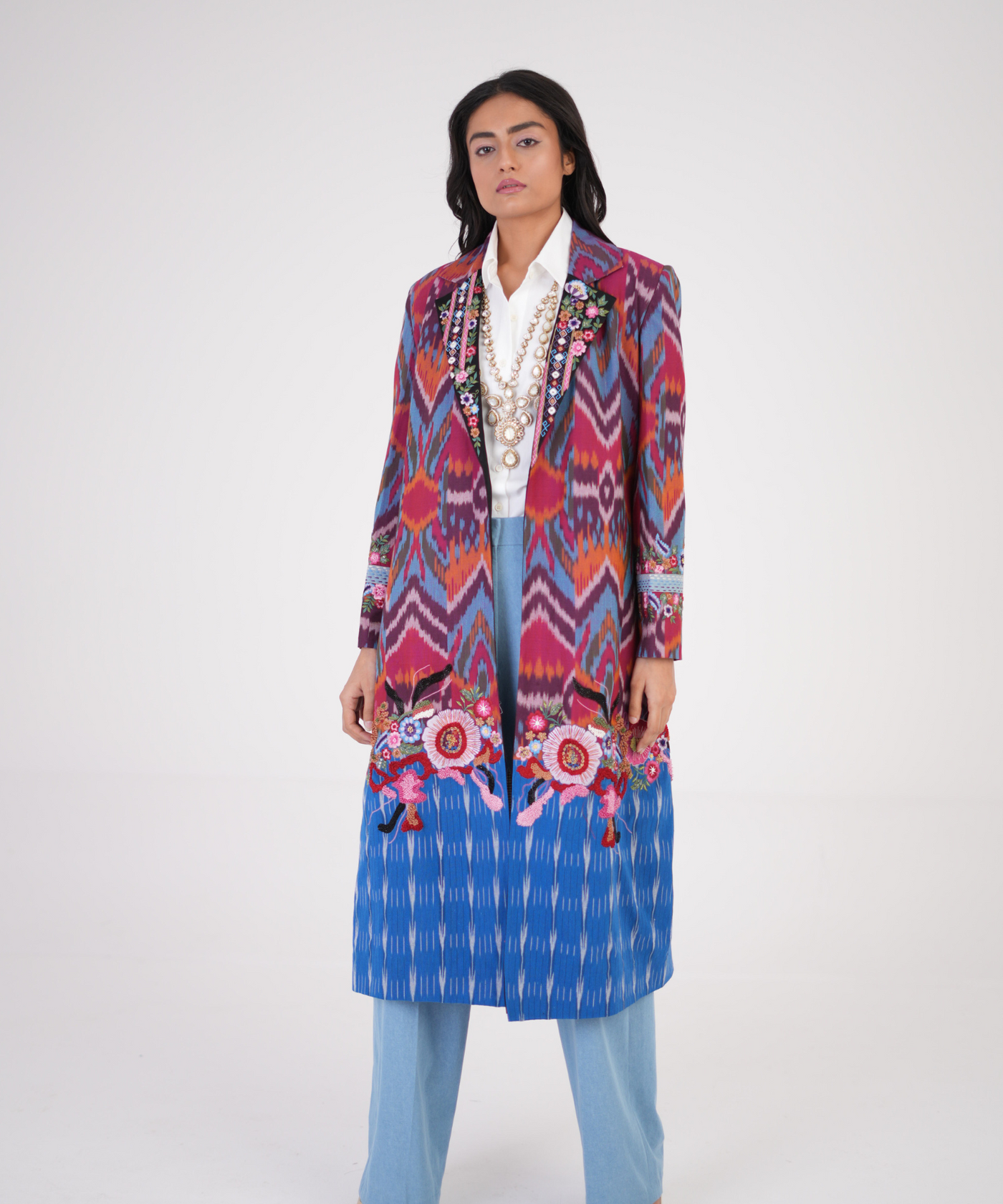 Printed Legacy Long Jacket