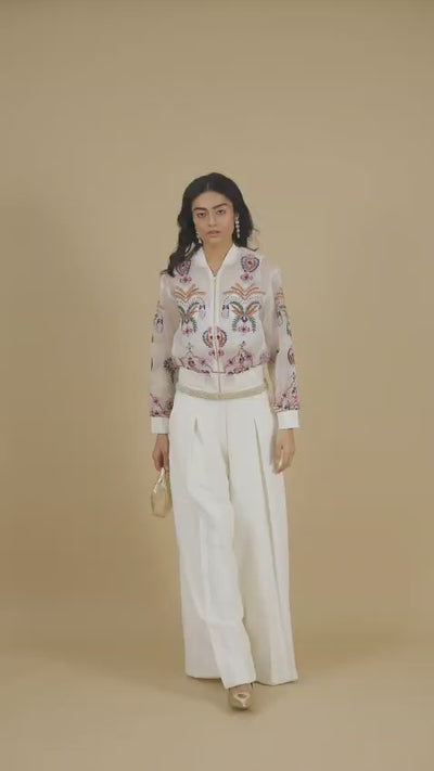 Hand-Crafted Structured Pant