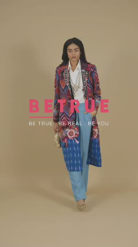 Printed Legacy Long Jacket