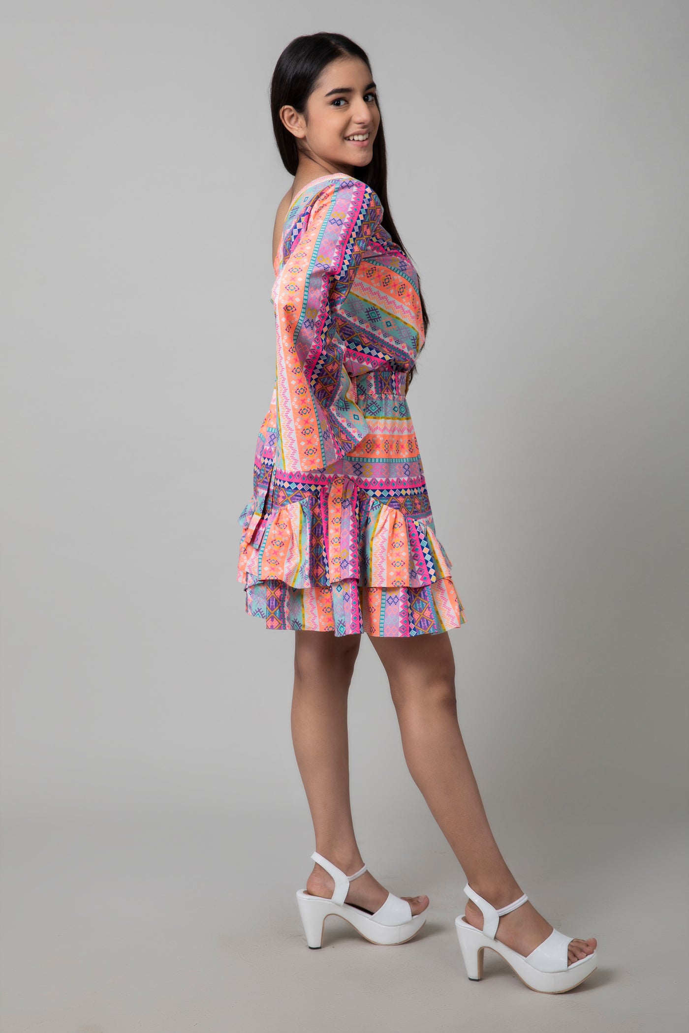 Unicorn Style Party Dress, off shoulder dress from our unicorn collection, BeTrue, Be True