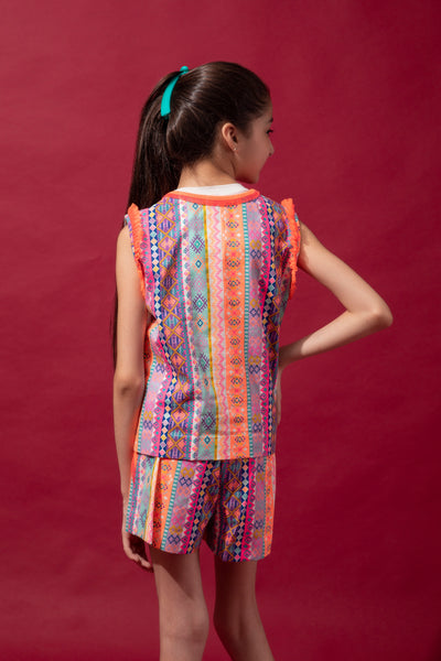 Unicorn Style Shorts Set, young girls, shorts for kids, BeTrue, Be True